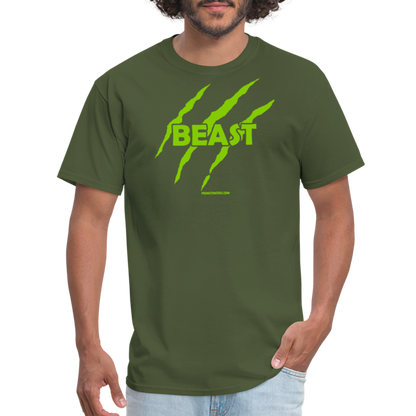 BEAST Unisex Classic T-Shirt - military green