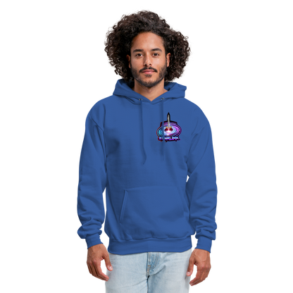 ST4RLINK Men's Hoodie Small Logo - royal blue