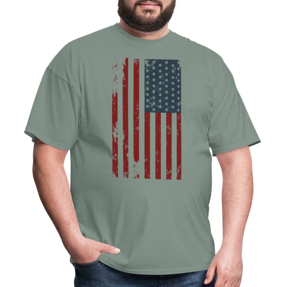 US FLAG - VERTICAL - sage