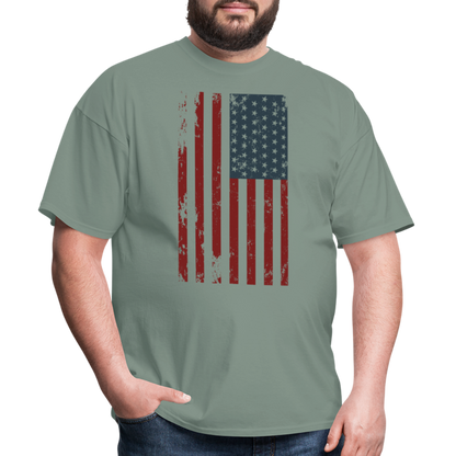 US FLAG - VERTICAL - sage