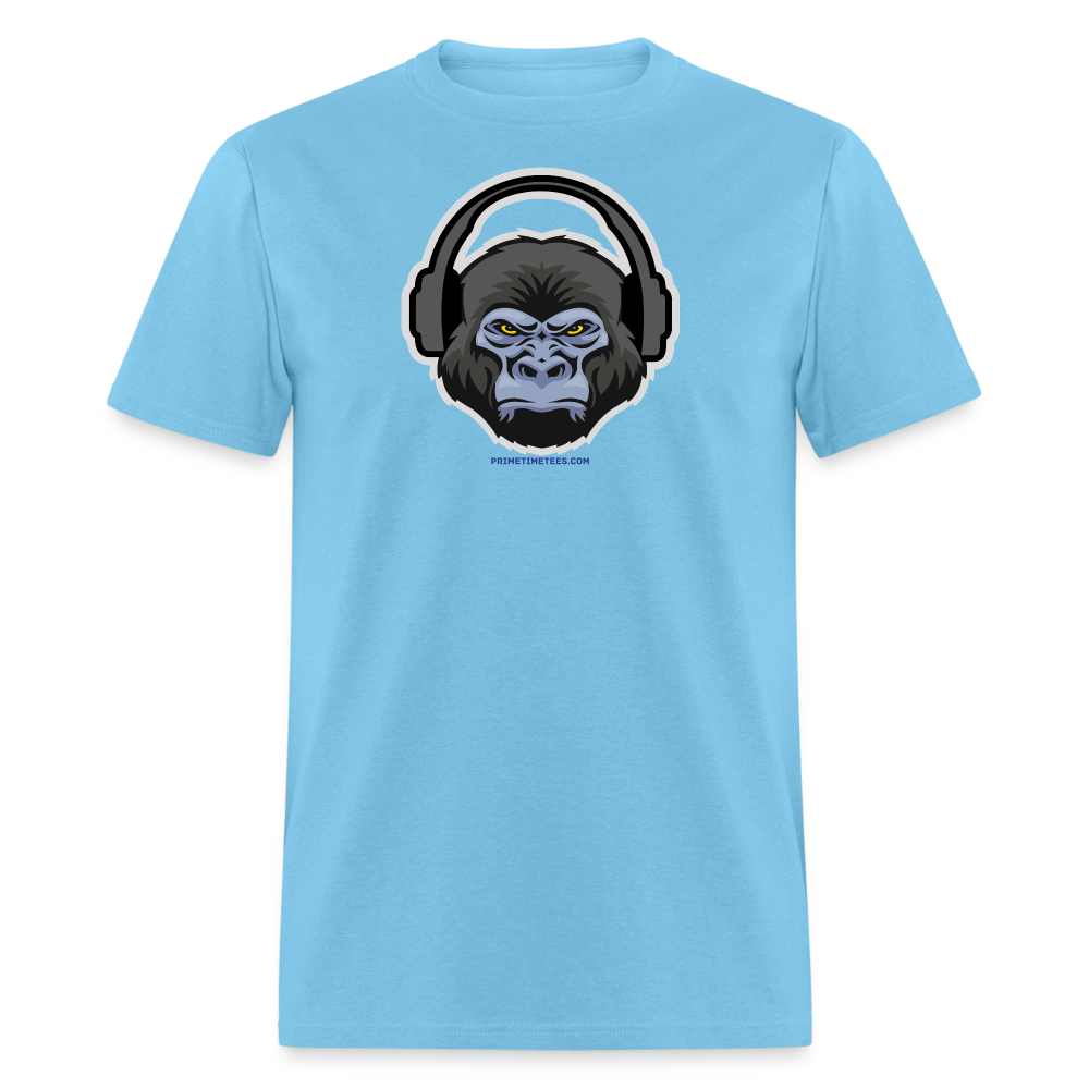 GORILLA HEADPHONES Unisex Classic T-Shirt - aquatic blue