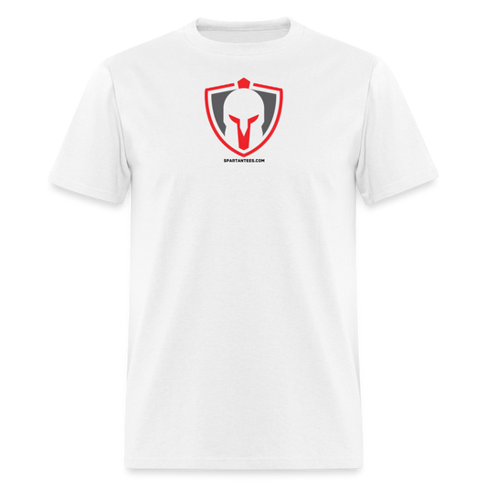 SPARTAN LARGE LOGO - white