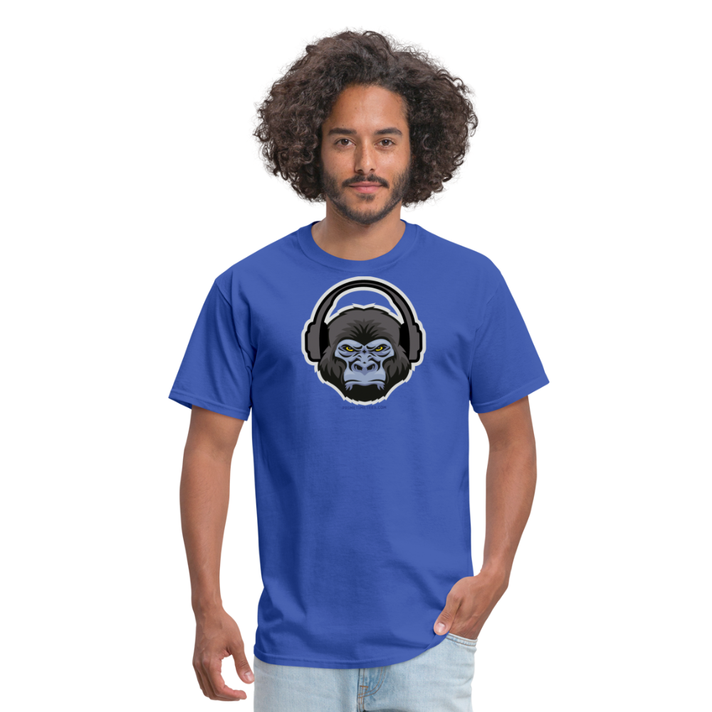 GORILLA HEADPHONES Unisex Classic T-Shirt - royal blue