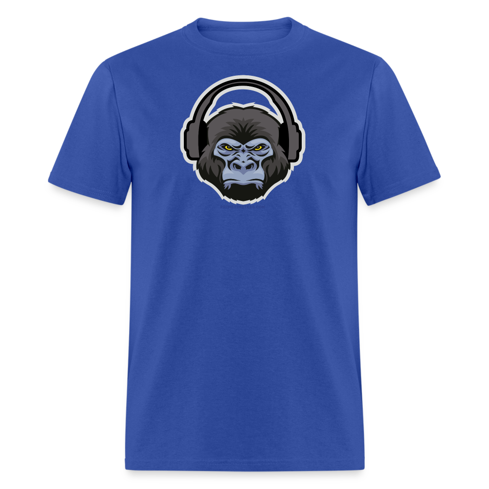 GORILLA HEADPHONES Unisex Classic T-Shirt - royal blue