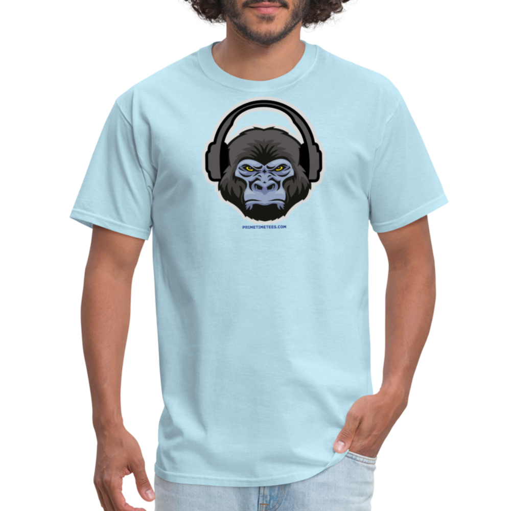 GORILLA HEADPHONES Unisex Classic T-Shirt - powder blue