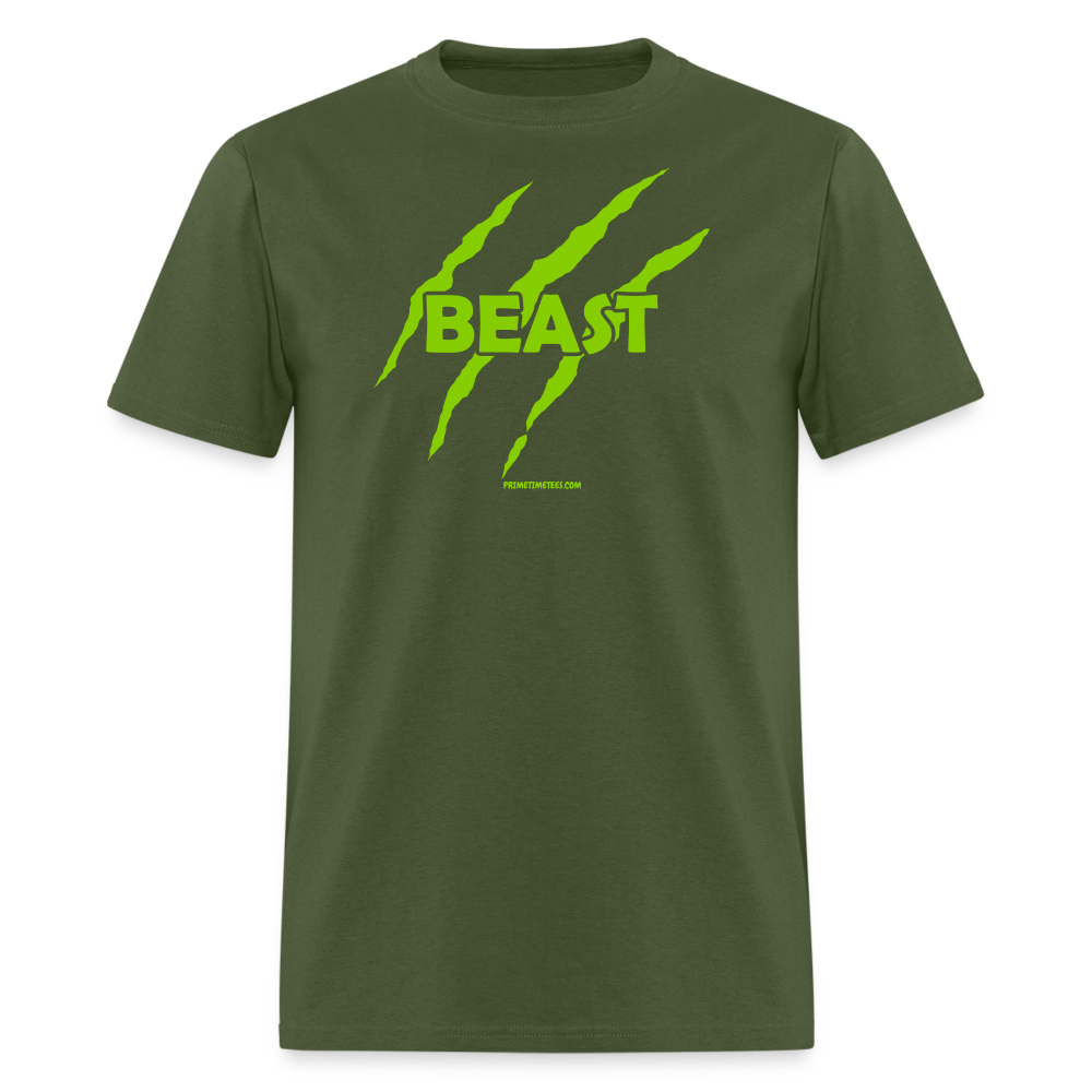 BEAST Unisex Classic T-Shirt - military green