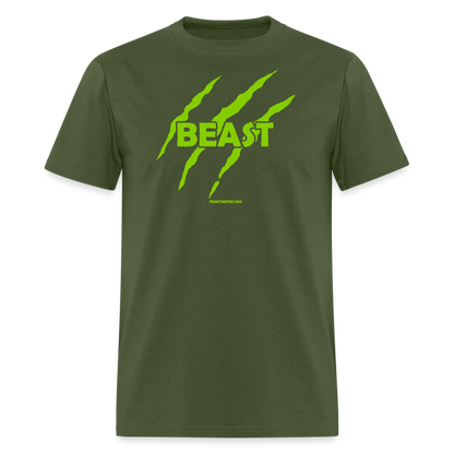 BEAST Unisex Classic T-Shirt - military green