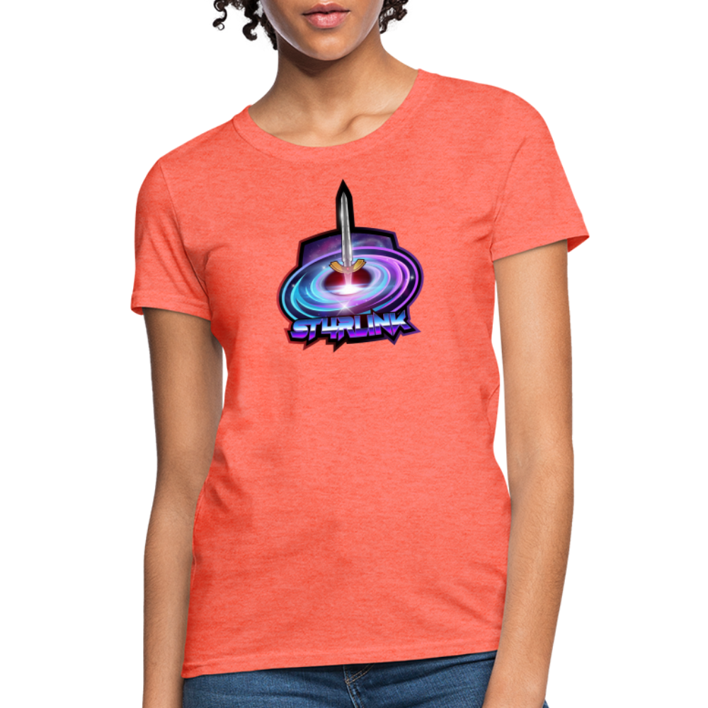 ST4RLINK Women's T-Shirt - heather coral