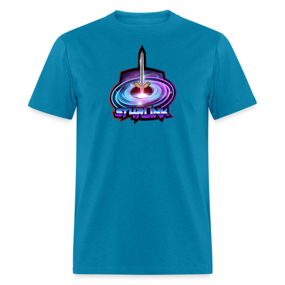 ST4RLINK Cotton T-Shirt - turquoise