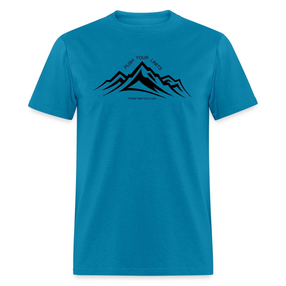 PUSH YOUR LIMITS Unisex Classic T-Shirt - turquoise