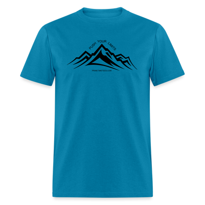 PUSH YOUR LIMITS Unisex Classic T-Shirt - turquoise