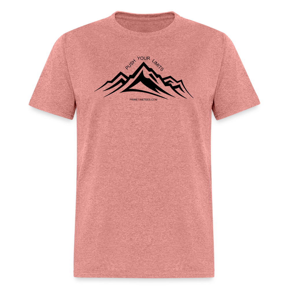 PUSH YOUR LIMITS Unisex Classic T-Shirt - heather mauve