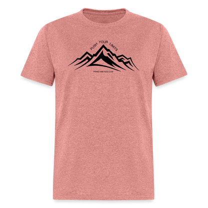 PUSH YOUR LIMITS Unisex Classic T-Shirt - heather mauve