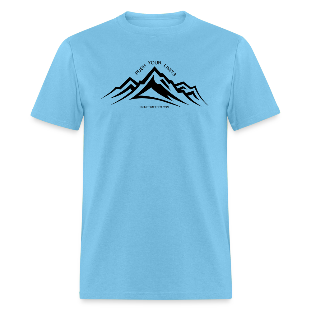 PUSH YOUR LIMITS Unisex Classic T-Shirt - aquatic blue