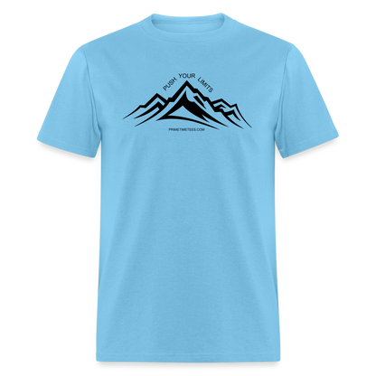 PUSH YOUR LIMITS Unisex Classic T-Shirt - aquatic blue