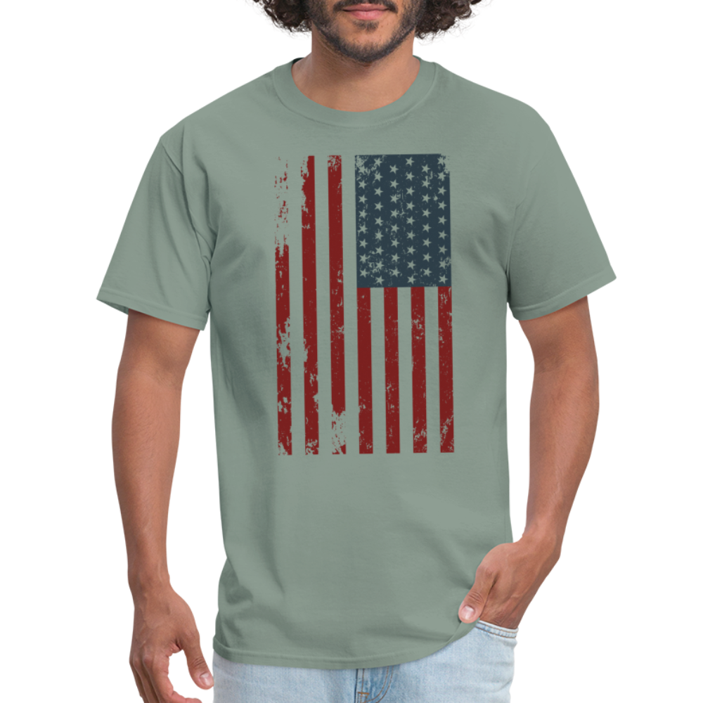 US FLAG - VERTICAL - sage