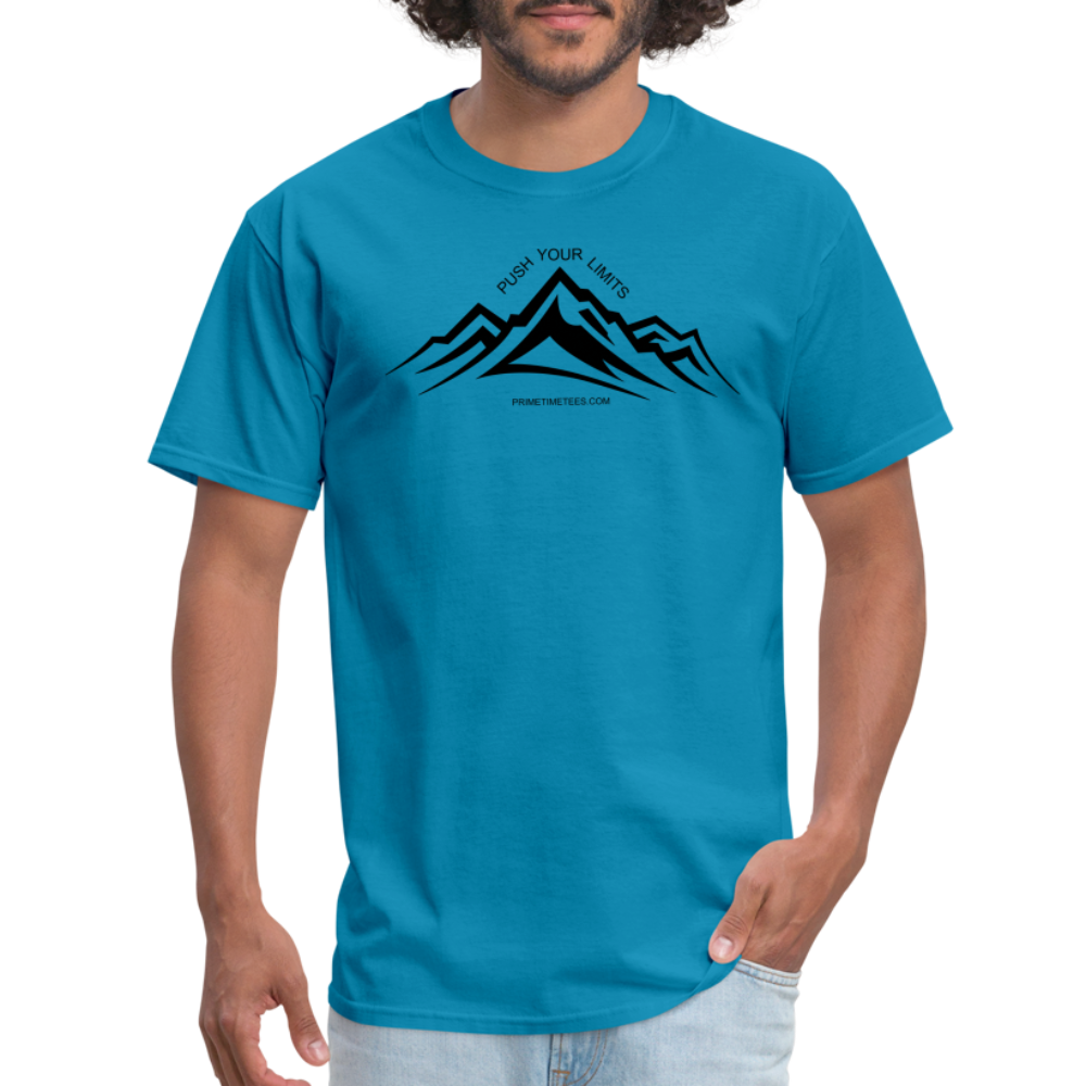 PUSH YOUR LIMITS Unisex Classic T-Shirt - turquoise