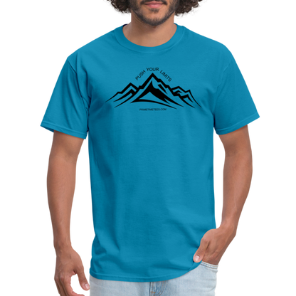 PUSH YOUR LIMITS Unisex Classic T-Shirt - turquoise