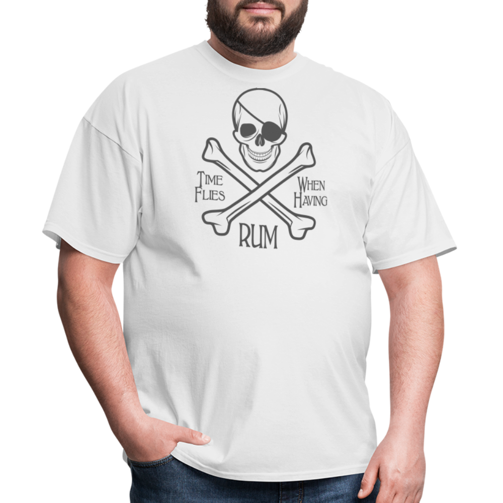 PIRATE RUM Unisex Classic T-Shirt 100% COTTON - white