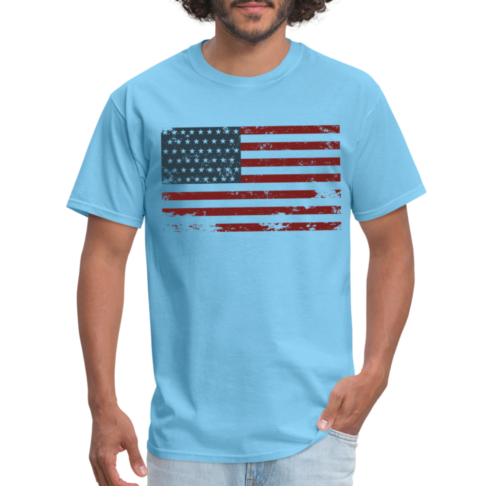 US FLAG - aquatic blue