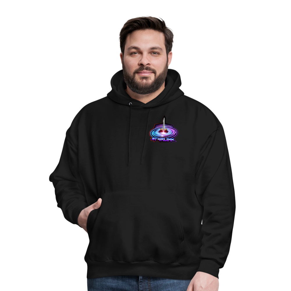 ST4RLINK Men's Hoodie Small Logo - black