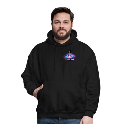 ST4RLINK Men's Hoodie Small Logo - black