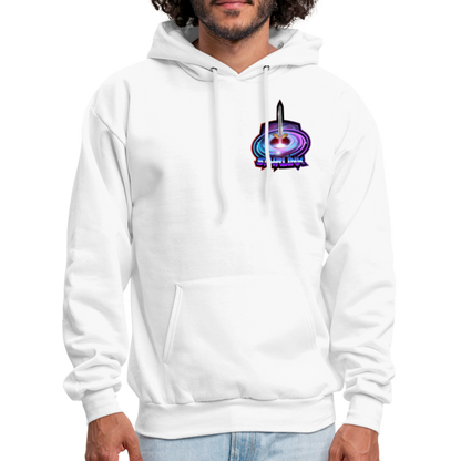 ST4RLINK Men's Hoodie Small Logo - white