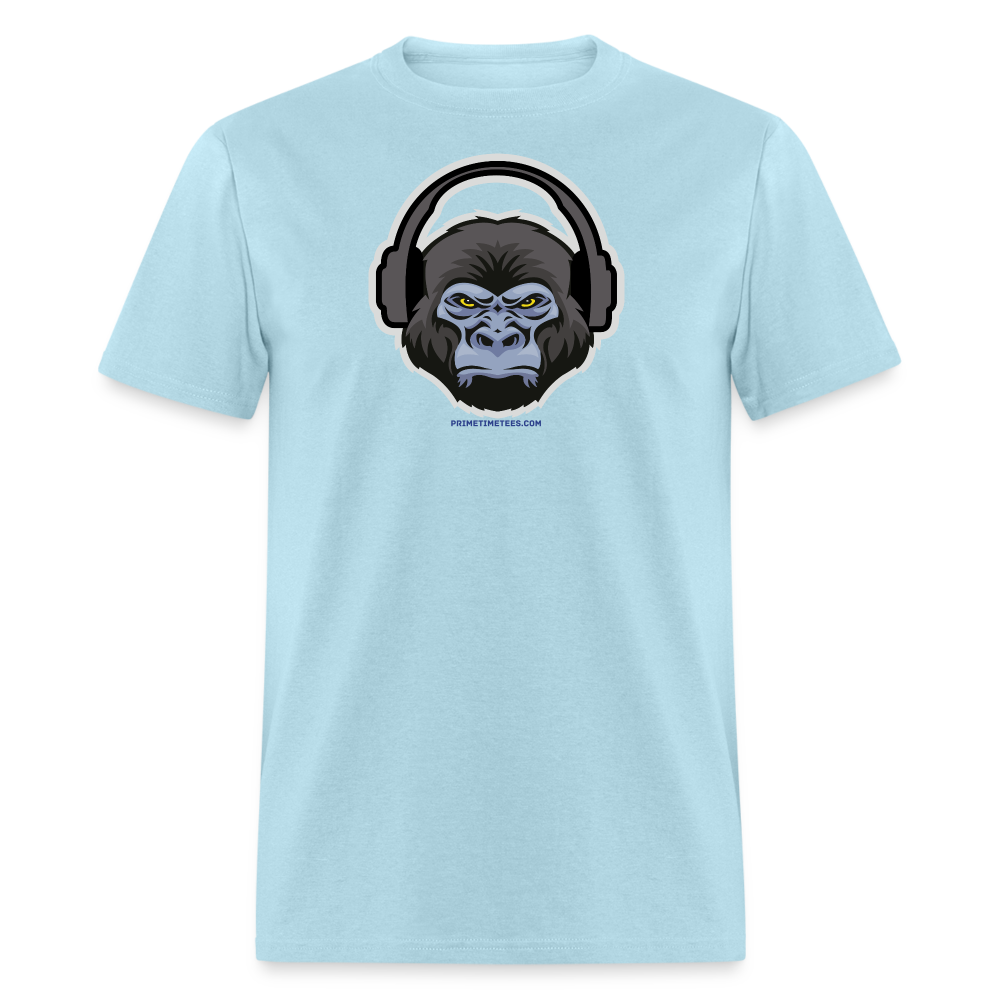 GORILLA HEADPHONES Unisex Classic T-Shirt - powder blue