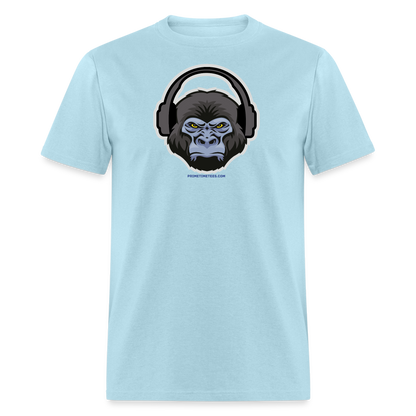 GORILLA HEADPHONES Unisex Classic T-Shirt - powder blue