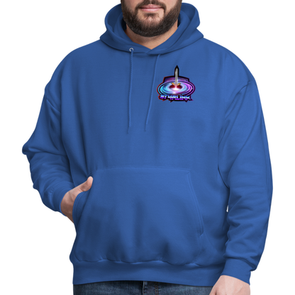 ST4RLINK Men's Hoodie Small Logo - royal blue