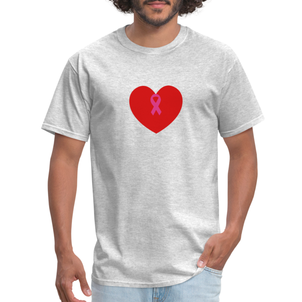 I HEART BOOBIES Unisex Classic T-Shirt - heather gray