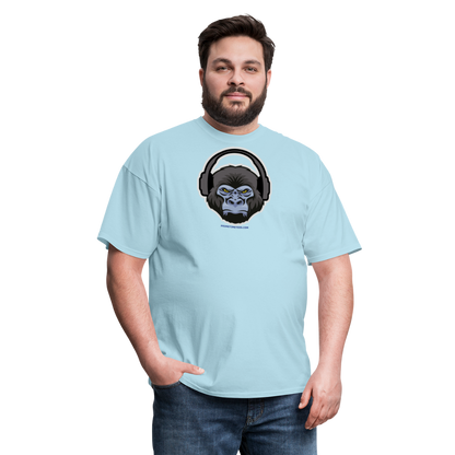 GORILLA HEADPHONES Unisex Classic T-Shirt - powder blue