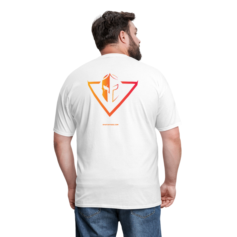 SPARTAN Triangle Large Back - white