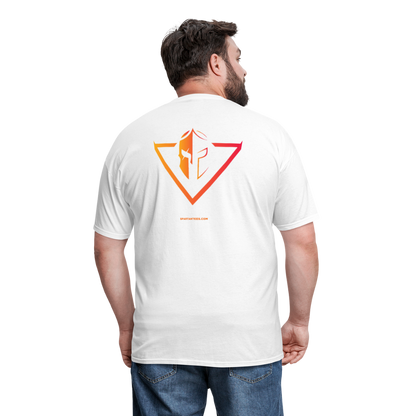 SPARTAN Triangle Large Back - white