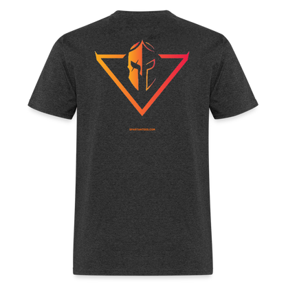 SPARTAN Triangle Large Back - heather black