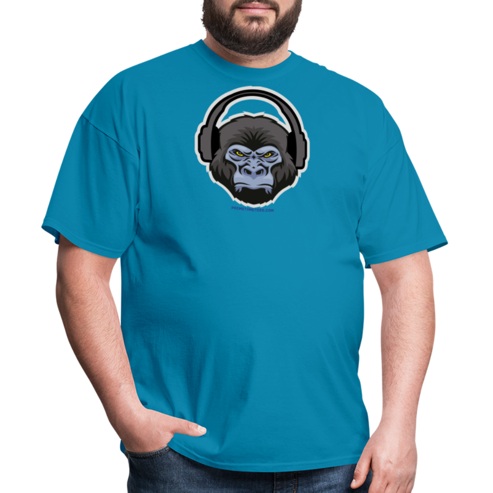 GORILLA HEADPHONES Unisex Classic T-Shirt - turquoise