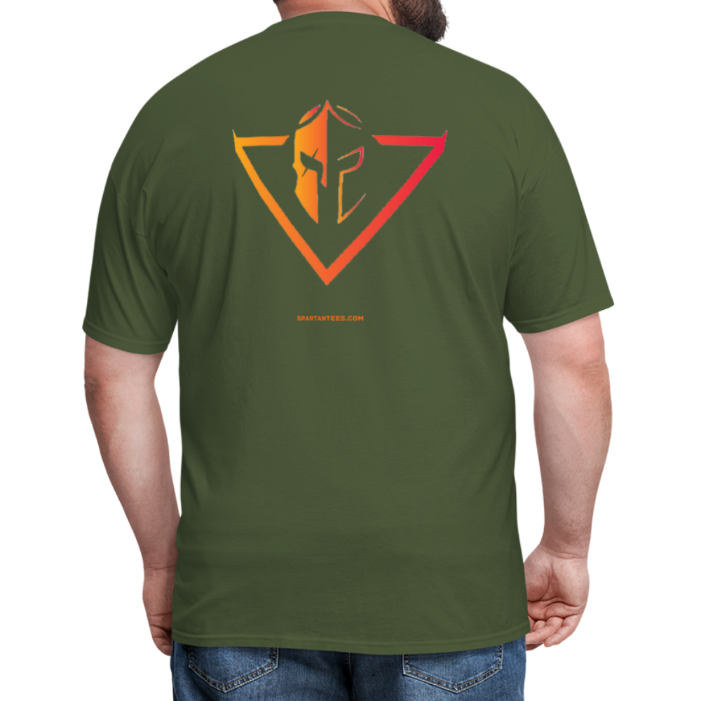 SPARTAN Triangle Large Back - military green