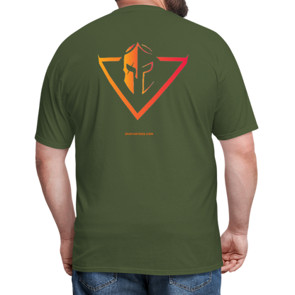 SPARTAN Triangle Large Back - military green