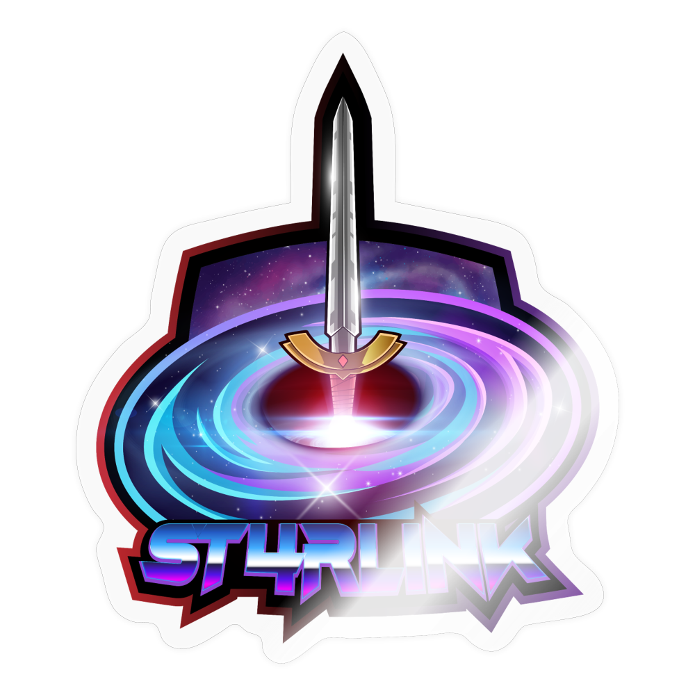 ST4RLINK Sticker - transparent glossy